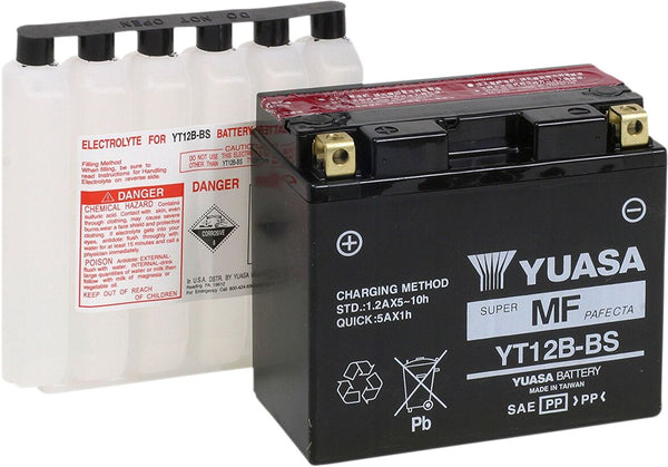 Yuasa Batterie Yuasa MF YT12B-BS