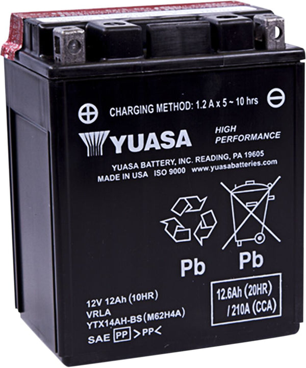 Yuasa Batterie Yuasa MF YTX14AH-BS