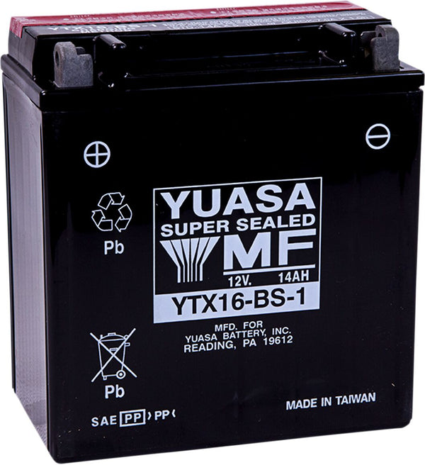 Yuasa Batterie Yuasa MF YTX16-BS-1