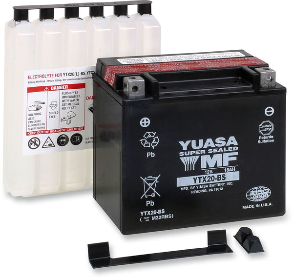 Yuasa Batterie Yuasa MF YTX20-BS