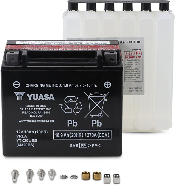 Yuasa Batterie Yuasa MF YTX20L-BS