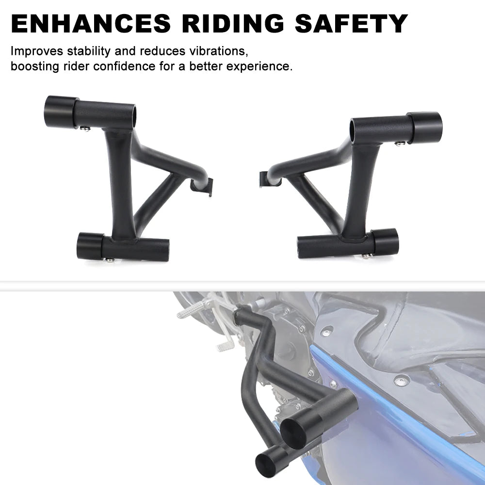 Moto stunt cage protège-moteur pour Yamaha YZFR1 2009 2010 2011 2012 2013 2014 pare-carter pare-chocs carénage protection course rail