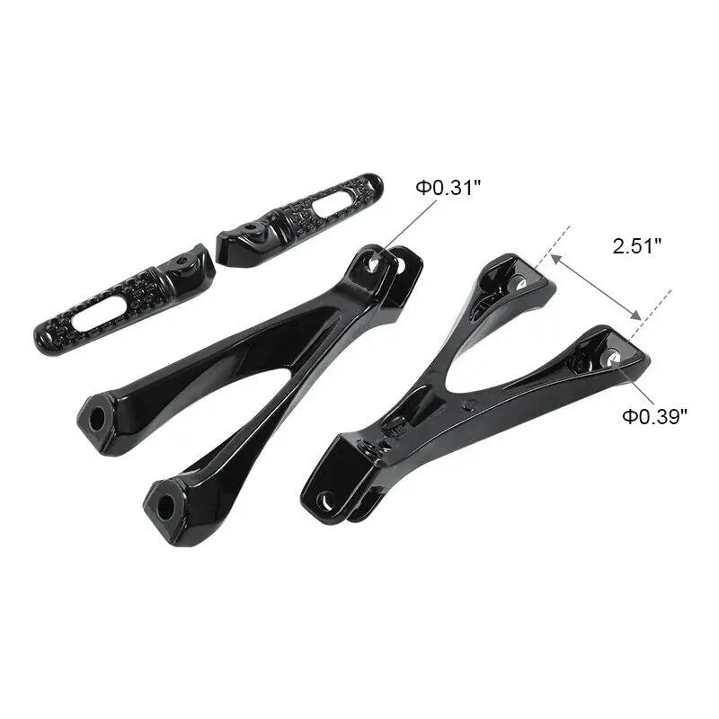 Moto arrière repose-pied support pour Honda CBR1000RR CBR 1000 RR 2017-2025 2018 passager