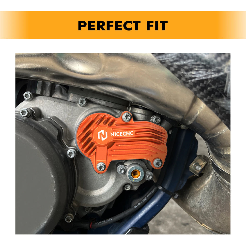 Pour KTM EXC 300 250 XC-W 2020-2023 oversized pompe à eau protection & pompe à eau refroidisseur impeller entretoise kit SX 250 300 XC 2019-2022