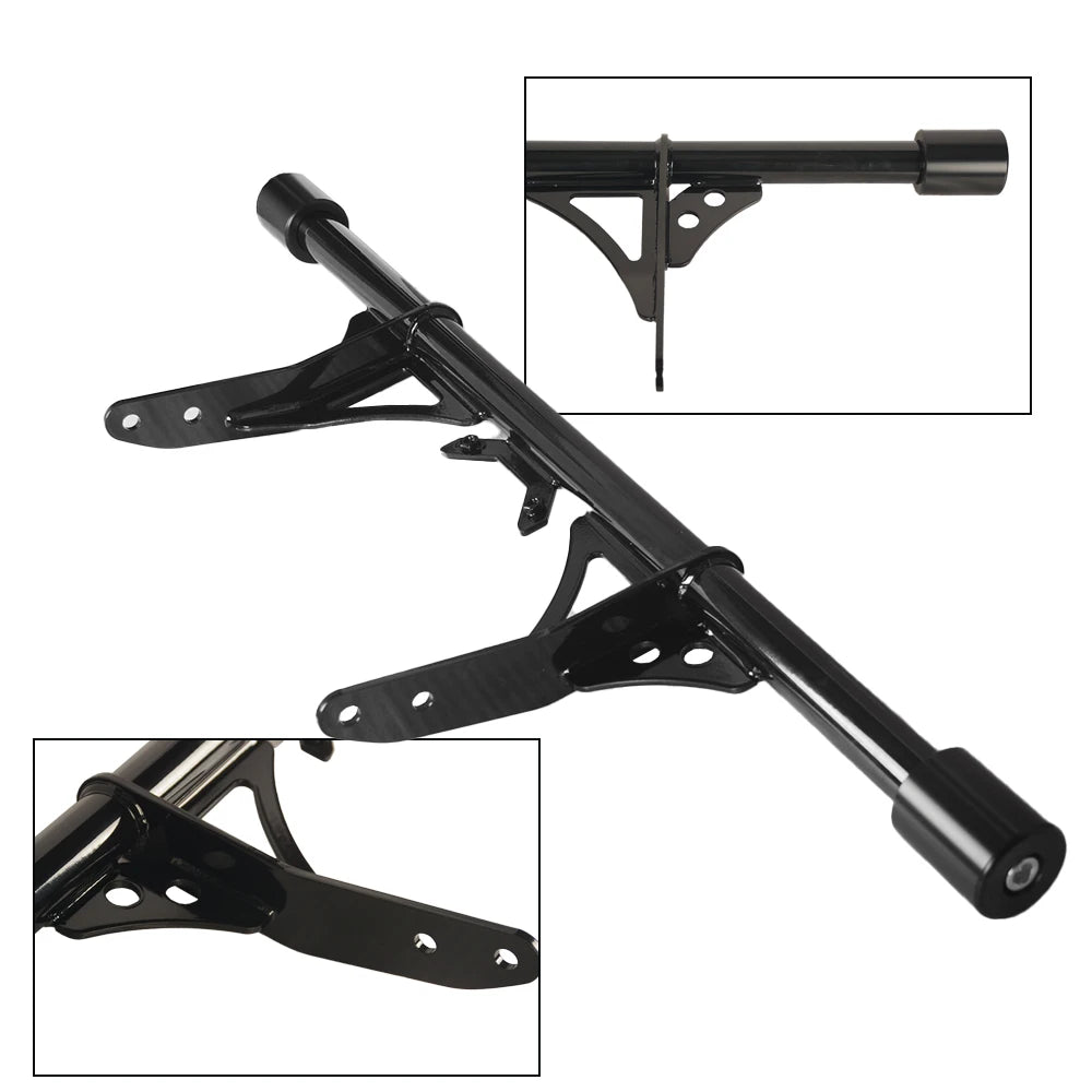 Moto noir avant Club style protège-moteur crush barre pour Harley Davidson Dyna 2006-2017 model avec mid-control models