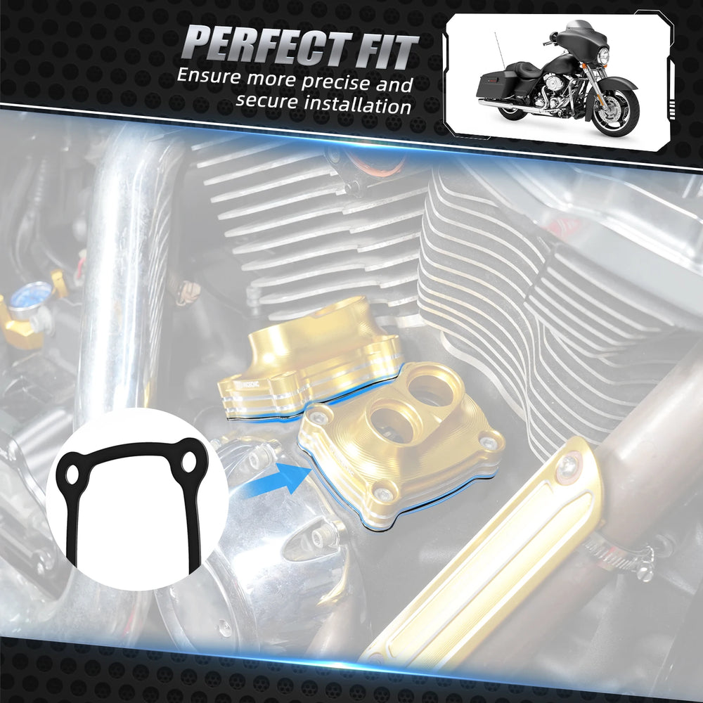 Pour 2017-2023 Harley Street Glide FLHX tappet protections joint Electra Glide Road King FLHR ultra limited FLHTK tri Glide ultra