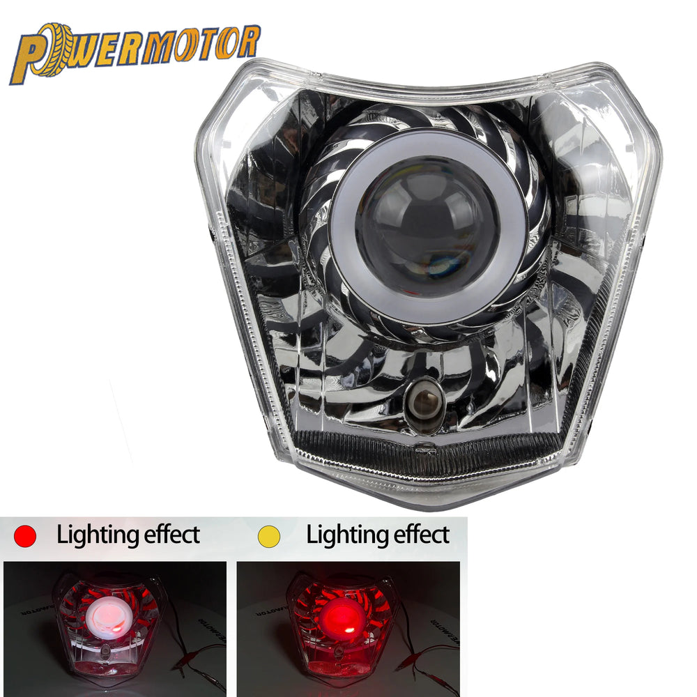 Pour KTM LED moto phare EXC EXCF SXF SX XC XCW XCF XCFW 125 250 300 350 450 dit moto accessoires enduro