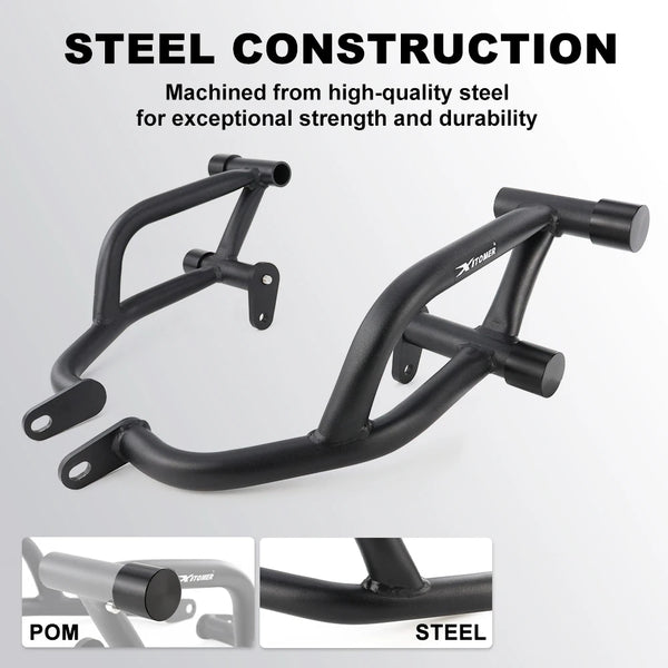 Moto stunt cage protège-moteur pare-chocs pour Kawasaki Ninja ZX6R ZX-6R 2009- 2025 pare-carter carénage cadre protection course rail