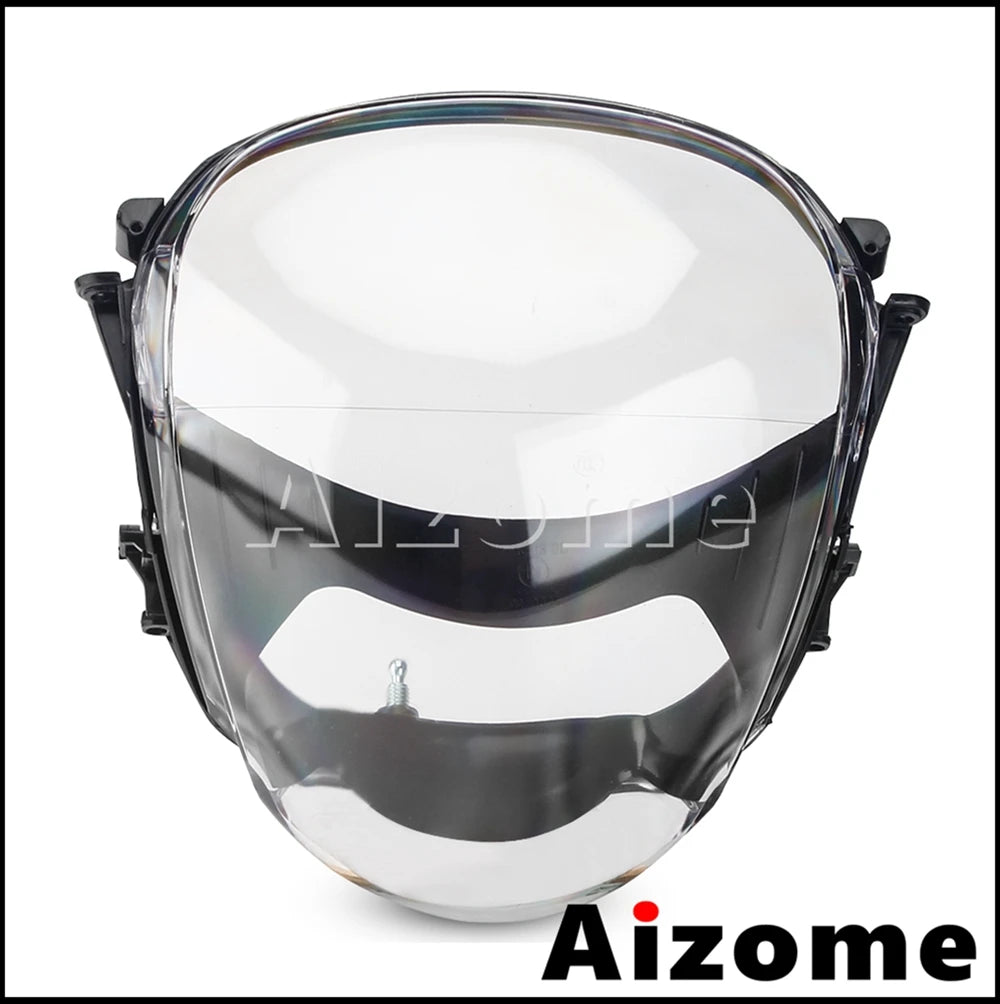 Moto phare lens plastique phare verre pour Piaggio zip 100 98 4T 50 2T ac TT DT pigmentato fast Rider 49 2T LC SP 4T