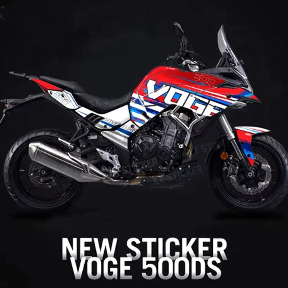 Vücut dekorasyon koruma autocollant motosiklet yans T c ç kartma pour Loncin Voge 500DS