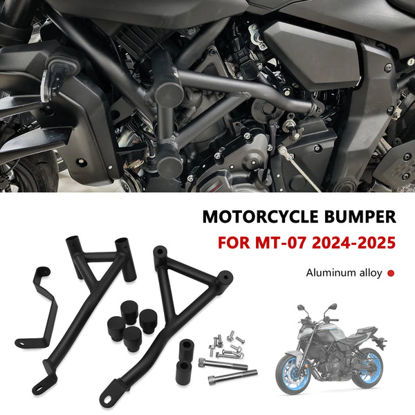 Moto stunt cage pare-chocs cadre protection pour MT-07 MT07 2024 2025 acier moteur highway protection pare-carter