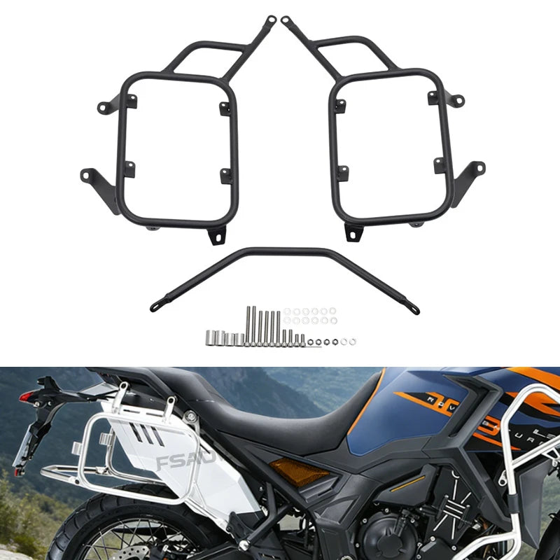 Pour Zontes ZT703F latéral bagagerie sacoches porte-bagages latéral boîtier boîte sacoche support ZT 703 703F ZT703 moto accessoires