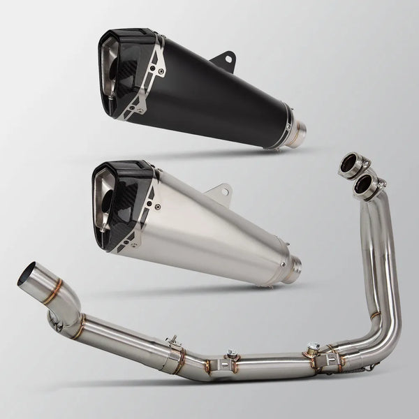 F900XR échappement système pour BMW F900 XR/R F900R 2020-2024 moto échappement kit Super Street moto collecteur delta course silencieux