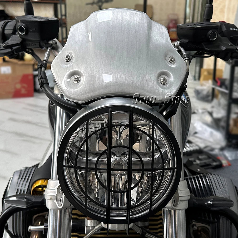 Aluminium pare-brise vent déflecteur moto pour BMW rninet racer rninet pure R NINE T Scrambler R NineT urban R9T