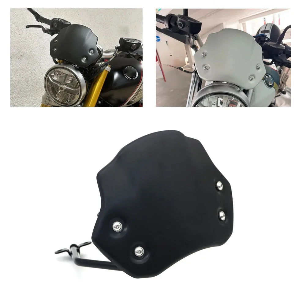 Moto pour BMW rninet R NINE T racer R9T pure Scrambler urban G/S 2014-2023 pare-brise aluminium vent déflecteur pare-brise